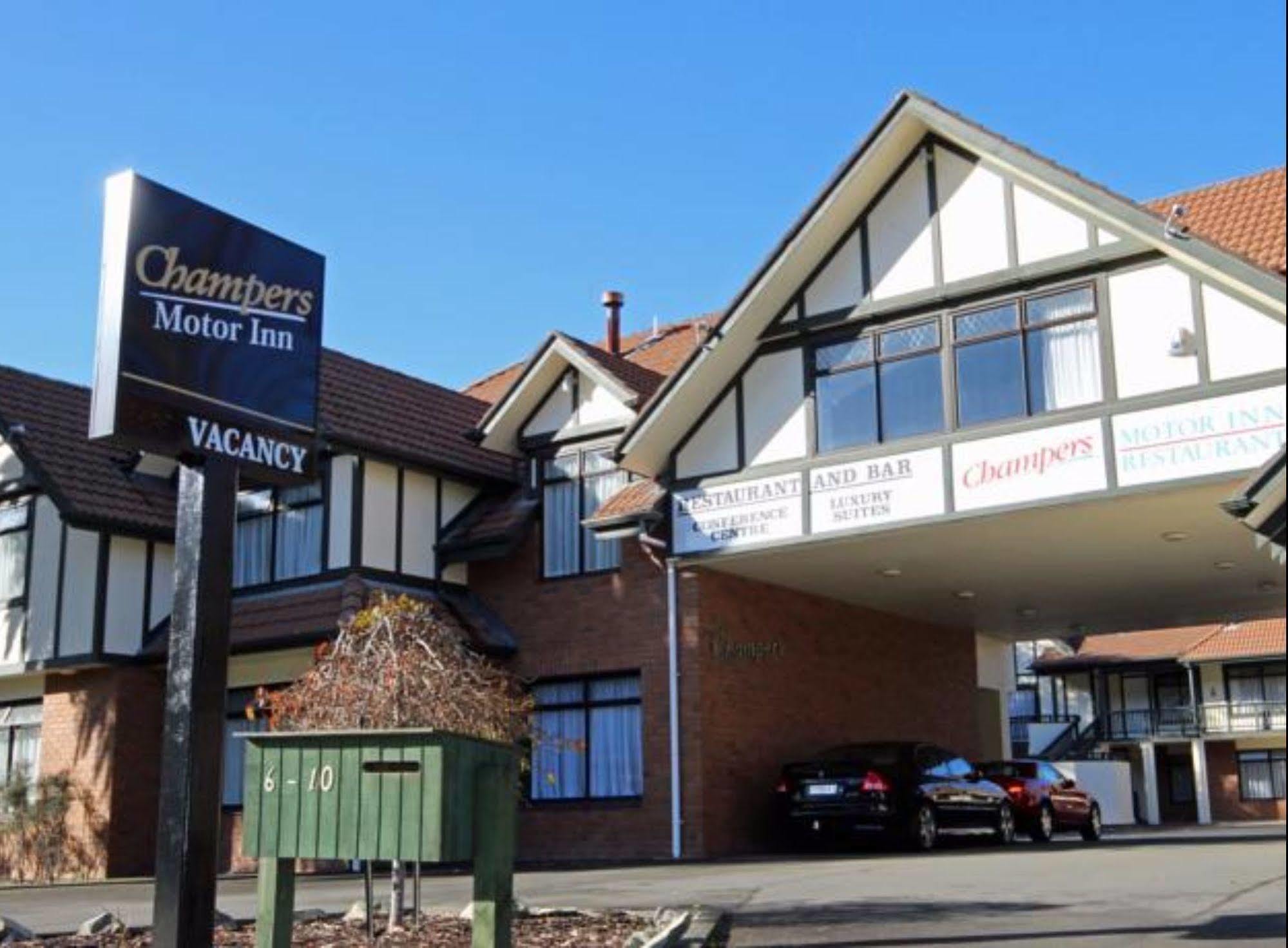 Champers Motor Inn Lower Hutt Buitenkant foto